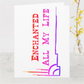 POSTCARD w ENVELOPE studio miiri Kaart (Gele Bloem)