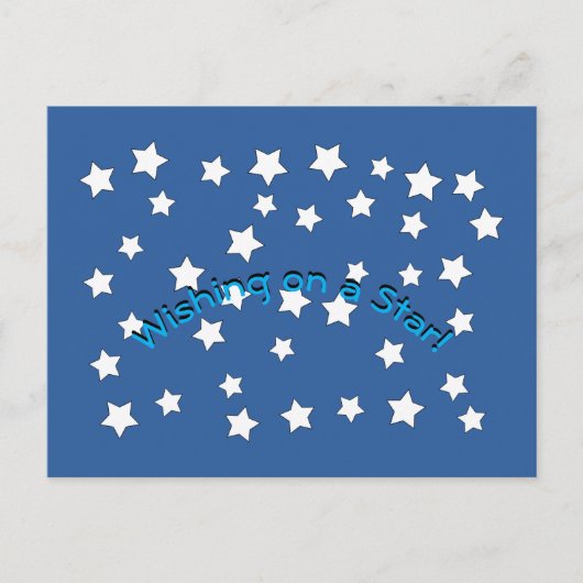 Postcard - Wishing on a Star #2 Briefkaart (Voorkant)
