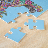 Postcard with Chihuahua design Legpuzzel (Zijkant)