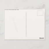 Postcard With Gaston Bussiere Painting Briefkaart (Achterkant)