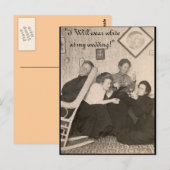 Postcard with Vintage Humor Briefkaart (Voorkant / Achterkant)