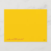 PostcardART. GELUKKIGE CHANOEKA Feestdagenkaart (Achterkant)