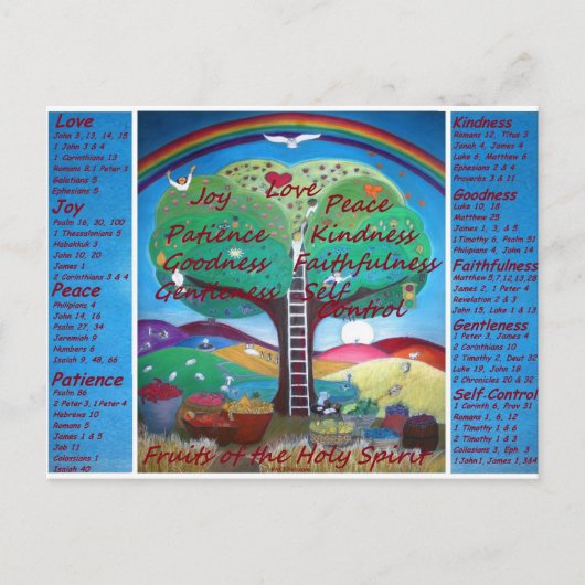 Postcards Fruit of the Spirit Briefkaart (Voorkant)