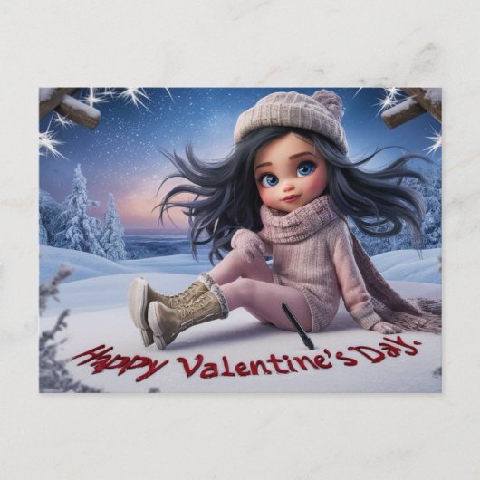 Postcards happy valentine's day 03 briefkaart (Voorkant)