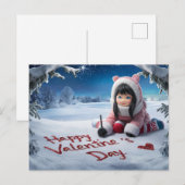 Postcards happy valentine's day 07 briefkaart (Voorkant / Achterkant)