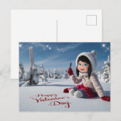 Postcards happy valentine's day 11 briefkaart (Voorkant / Achterkant)