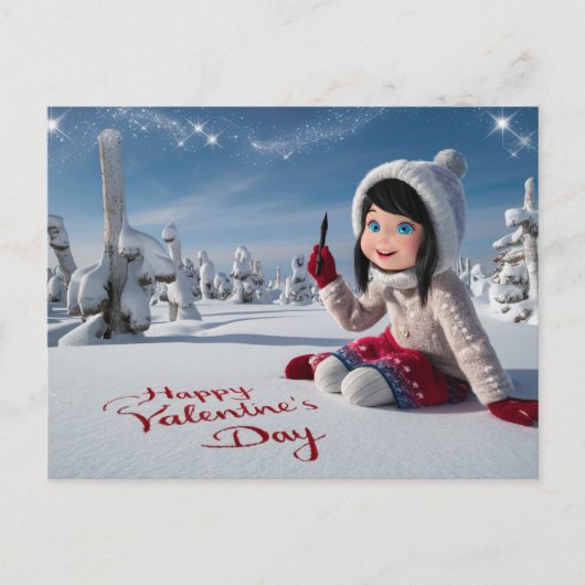 Postcards happy valentine's day 11 briefkaart (Voorkant)