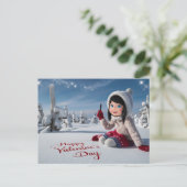 Postcards happy valentine's day 11 briefkaart (Staand voorkant)