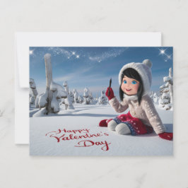Postcards happy valentine's day 11 briefkaart