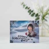Postcards happy valentine's day briefkaart (Staand voorkant)