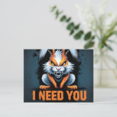 Postcards I Need You 05 Briefkaart (Staand voorkant)