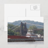 Postcards postcard Wheeling, West Virginia WV Briefkaart (Voorkant / Achterkant)