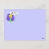 Postcards "the Little Prince" Feestdagenkaart (Achterkant)