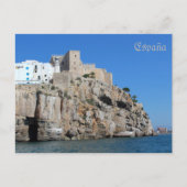 postcastillo de Peñíscola en Castellón Briefkaart (Voorkant)