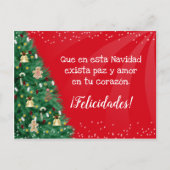 Postcode Árbol de Navidad -  Briefkaart (Voorkant)