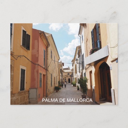 Postcode casco antiguo de Palma de Mallorca Briefkaart (Voorkant)