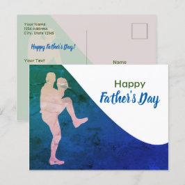 Postcode - Feliz Día del Padre Briefkaart