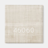 Postcode Nieuwe Home Moving Kantoor Neutral Realto Magneet (Voorkant)