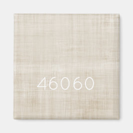 Postcode Nieuwe Home Moving Kantoor Neutral Realto Magneet