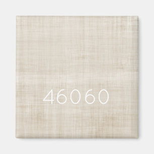 Postcode Nieuwe Home Moving Kantoor Neutral Realto Magneet