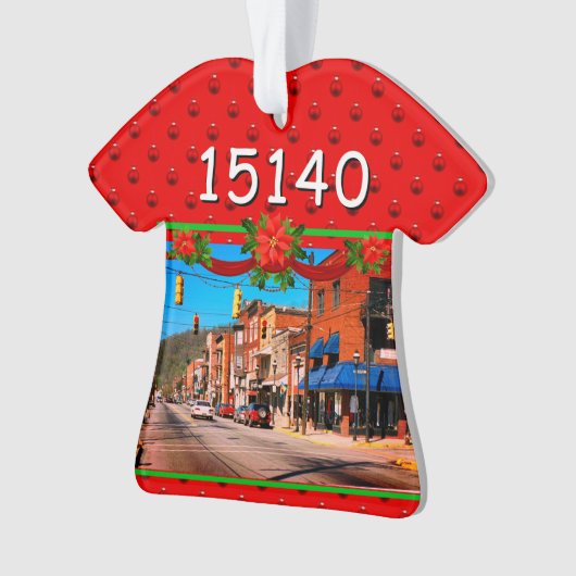 Postcode Pitcairn Ornament (voorkant)