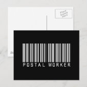 Postcode van de werkbalk briefkaart (Voorkant / Achterkant)