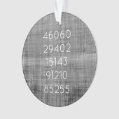 Postcode Verhuisgeschiedenis Nieuwe startnaam Zwar Ornament (voorkant)