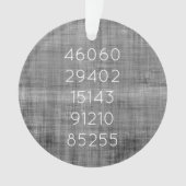 Postcode Verhuisgeschiedenis Nieuwe startnaam Zwar Ornament (voorkant)