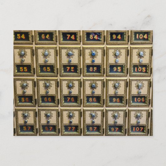 Postcombinatie-boxen Briefkaart (Voorkant)