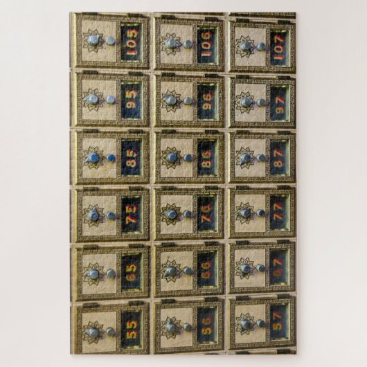 Postcombinatie-boxen Legpuzzel (Verticaal)