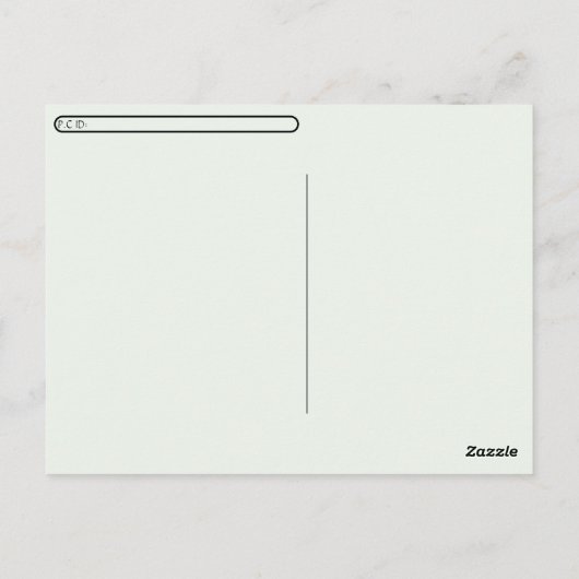 Postcrossing Canon Briefkaart (Achterkant)