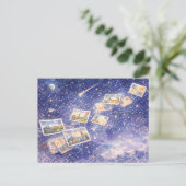 Postcrossing Cosmic Journey Postcard Feestdagenkaart (Staand voorkant)