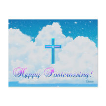 Postcrossing Cross - Briefkaart