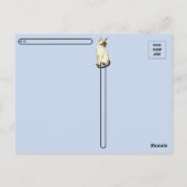 Postcrossing - De Siamese Zwerfster - Cat Briefkaa Briefkaart (Achterkant)