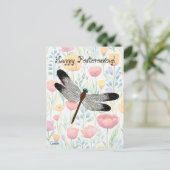 Postcrossing Dragonfly - Briefkaart (Staand voorkant)