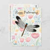 Postcrossing Dragonfly - Briefkaart (Voorkant / Achterkant)