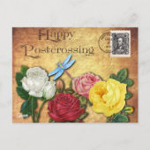 Postcrossing Dragonfly - Briefkaart (Voorkant)