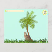 Postcrossing - Foto van een bobcat in Florida Briefkaart (Achterkant)