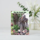Postcrossing - Foto van Florida Skunk Ape Briefkaart (Staand voorkant)
