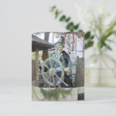 Postcrossing - Ghost Pirate Halloween Postcard Feestdagenkaart (Staand voorkant)