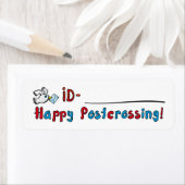 Postcrossing ID Label - Duif (Insitu)