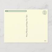 Postcrossing -International Postage Christmas Feestdagenkaart (Achterkant)