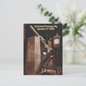 Postcrossing - Internationale Dag van de Astronomi Feestdagenkaart (Staand voorkant)