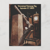 Postcrossing - Internationale Dag van de Astronomi Feestdagenkaart (Voorkant)