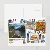 Postcrossing kaart Nederland / Nederland (Voorkant / Achterkant)