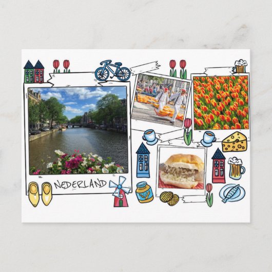 Postcrossing kaart Nederland / Nederland (Voorkant)