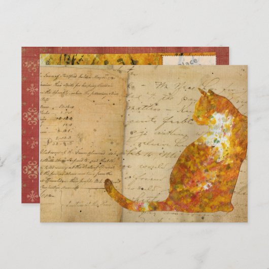 Postcrossing Kat
Briefkaart (Voorkant / Achterkant)