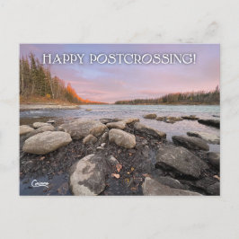 Postcrossing Kenai River - Briefkaart