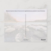 Postcrossing Kenai River - Briefkaart (Achterkant)