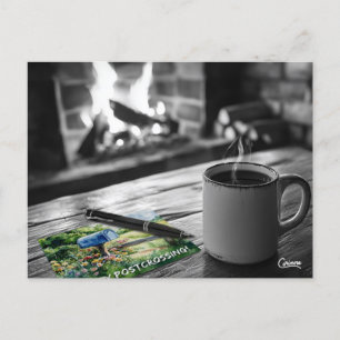 Postcrossing Koffie - Briefkaart